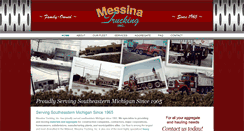 Desktop Screenshot of messinatrucking.com